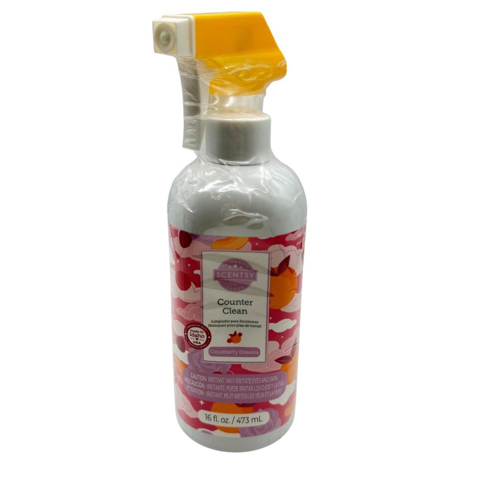 Scentsy Counter Clean Cloudberry Dreams 16fl oz sealed New‎ kitchen cleaner